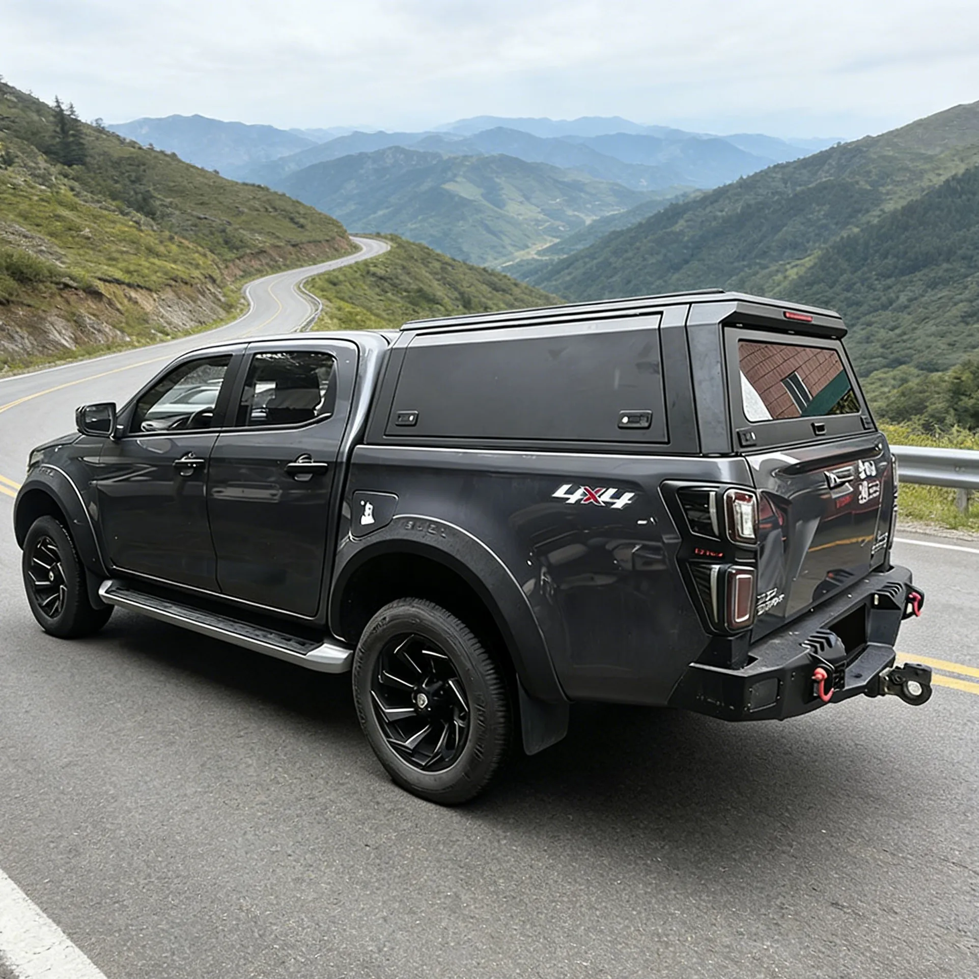Waterproof Aluminum Alloy Truck Hardtop with Locking for Isuzu D MAX Mazda BT50 Maxus T60 T90