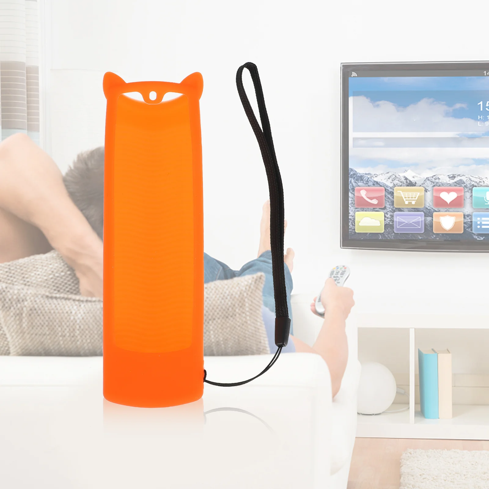 

Washable Silicone Remote Cover Case Full Body Protection For Voice Remote 3Rd Gen Anti Skid Dustproof Shockproof Controller