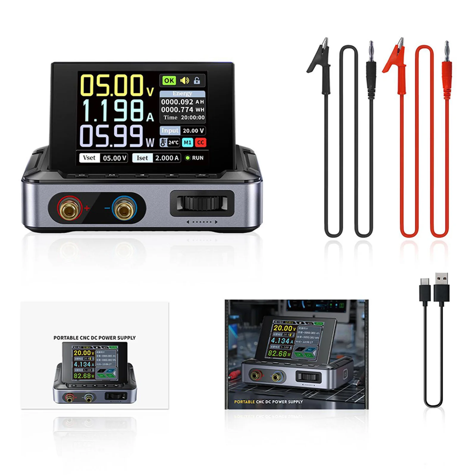 User Friendly Digital Control in DPS150 CNC Power Supply Supports Firmware Upgrades for Enhanced Functionality