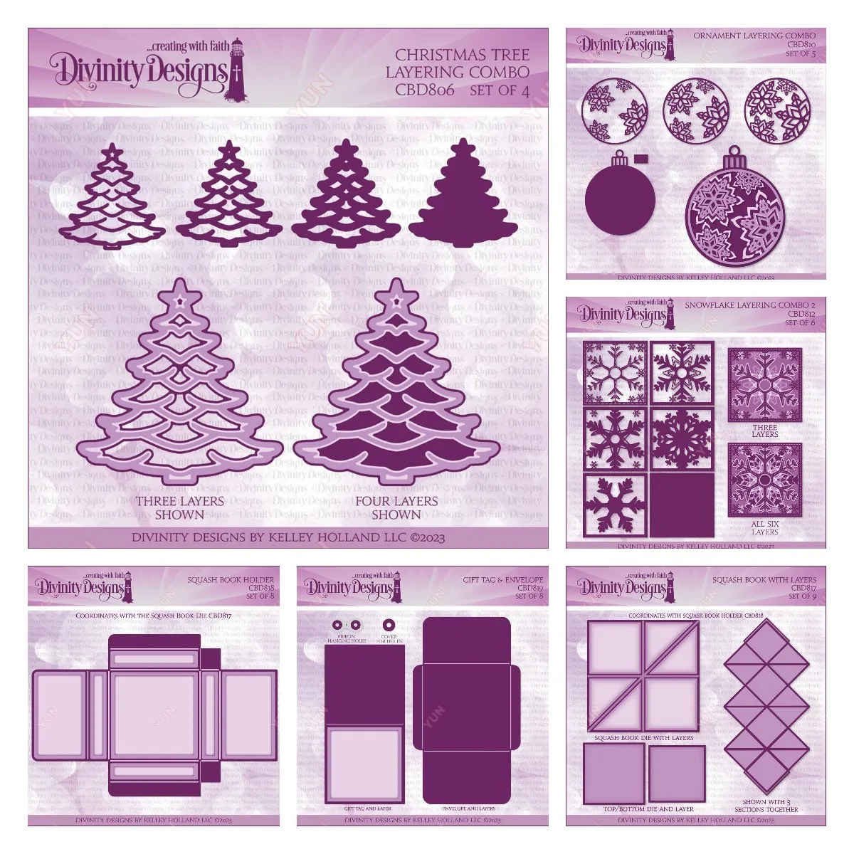 

Christmas Tree Ornament Gift Tag & Envelope Dies Metal Cutting Dies Scrapbooking DIY Album Make Paper Card Embossing Craft