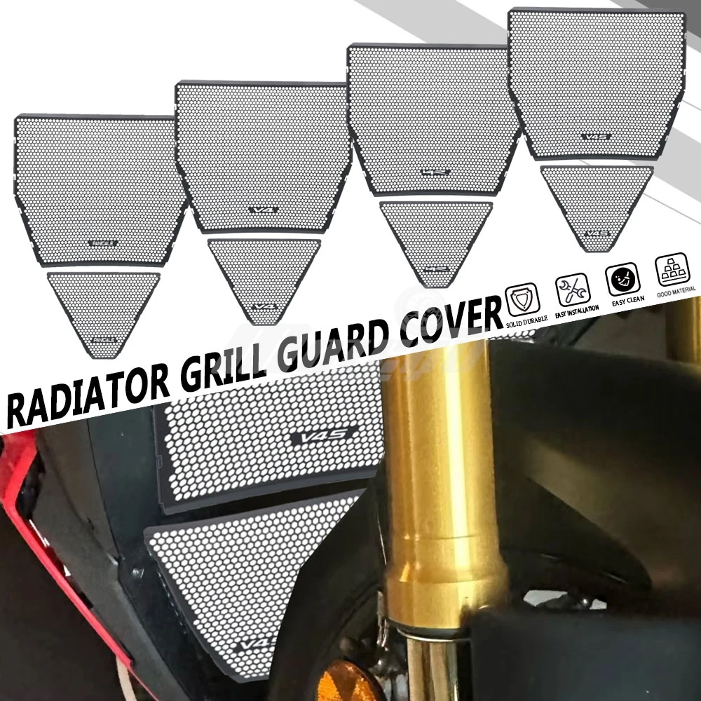 Motorcycle Aluminum For Ducati PanigaleV4 Panigale V4S/R PANIGALE V4 V4S V4R 2025-2026-2027 Radiator Grill Guard Cover Protector