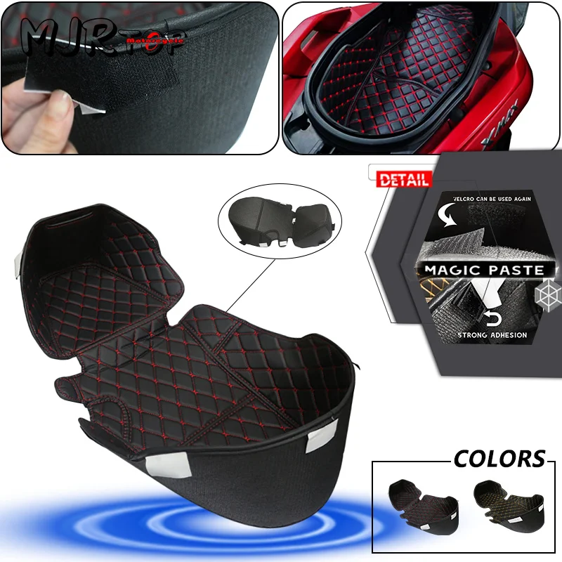 

For XMAX 125 250 300 400 2017-2020 Motorcycle Storage Box Seat Cargo Rear Trunk Cargo Liner Protector xmax400 xmax300