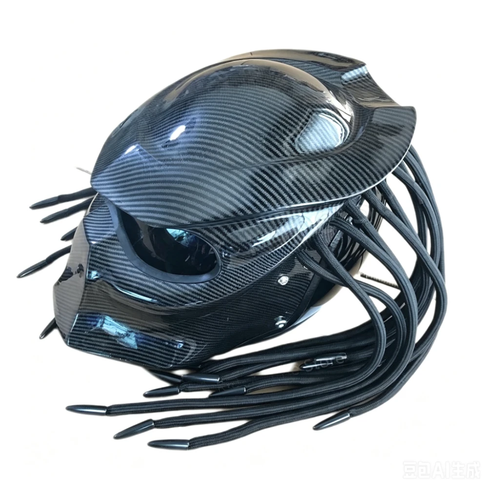 Casco Integrale da Moto HOT Ra - Custom Predator Motorcycle Helmet recensione e prezzo