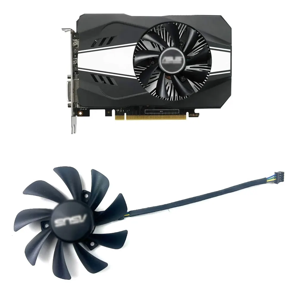 NEW Cooling Fan 85mm 4pin T129215BU For ASUS  GeForce GTX 1060 3GB Phoenix gtx1650 video card fans