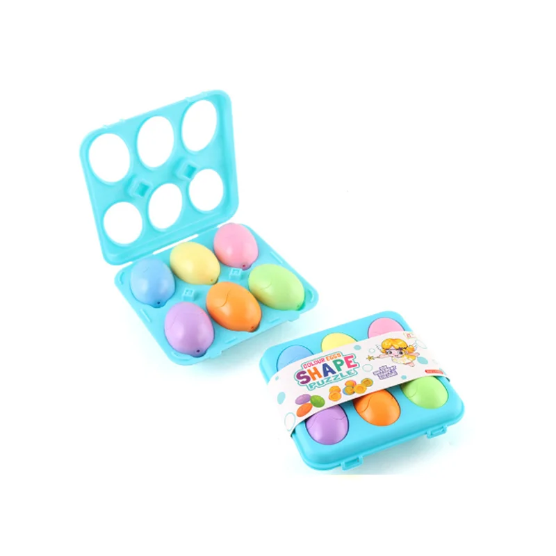 Kid best-seller Egg learning number riconoscimento del colore egg toy matching egg kids baby easter toys Educational early education toy