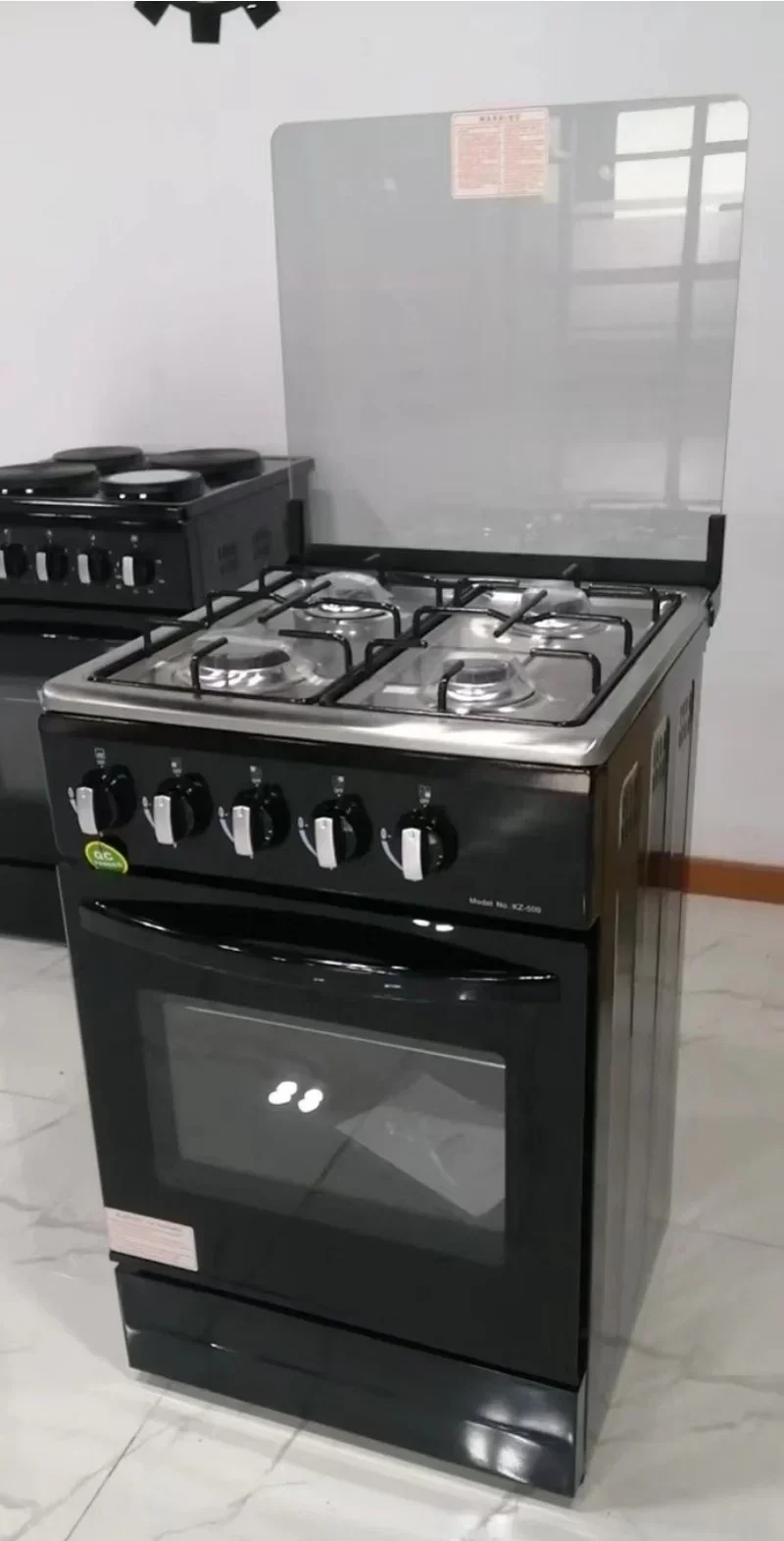 Hot Selling 4 Gas Burner Multi-headed Europea Baking Integrated Oven Stove LPG