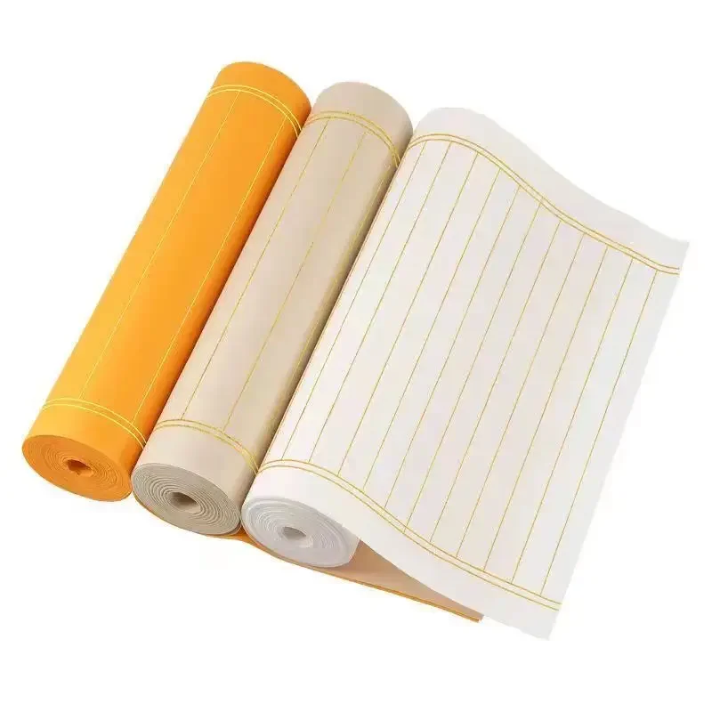 

Rolling Calligraphy Papier Half Ripe Xuan Paper Beginner Brush Practice Rice Paper Running Script Regular Script Xuan Papier
