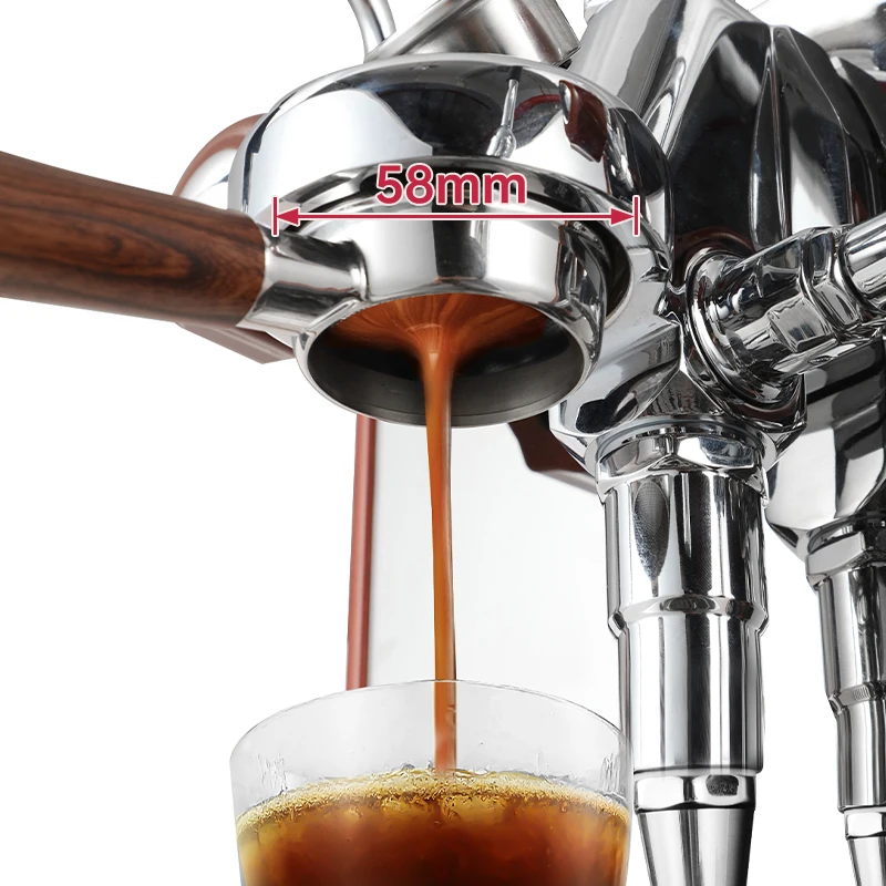 

E61Single Group Commercial Espresso Coffee Maker Stainless Steel Vibration Pump Semi-Automatic Machine For RV And Hotels