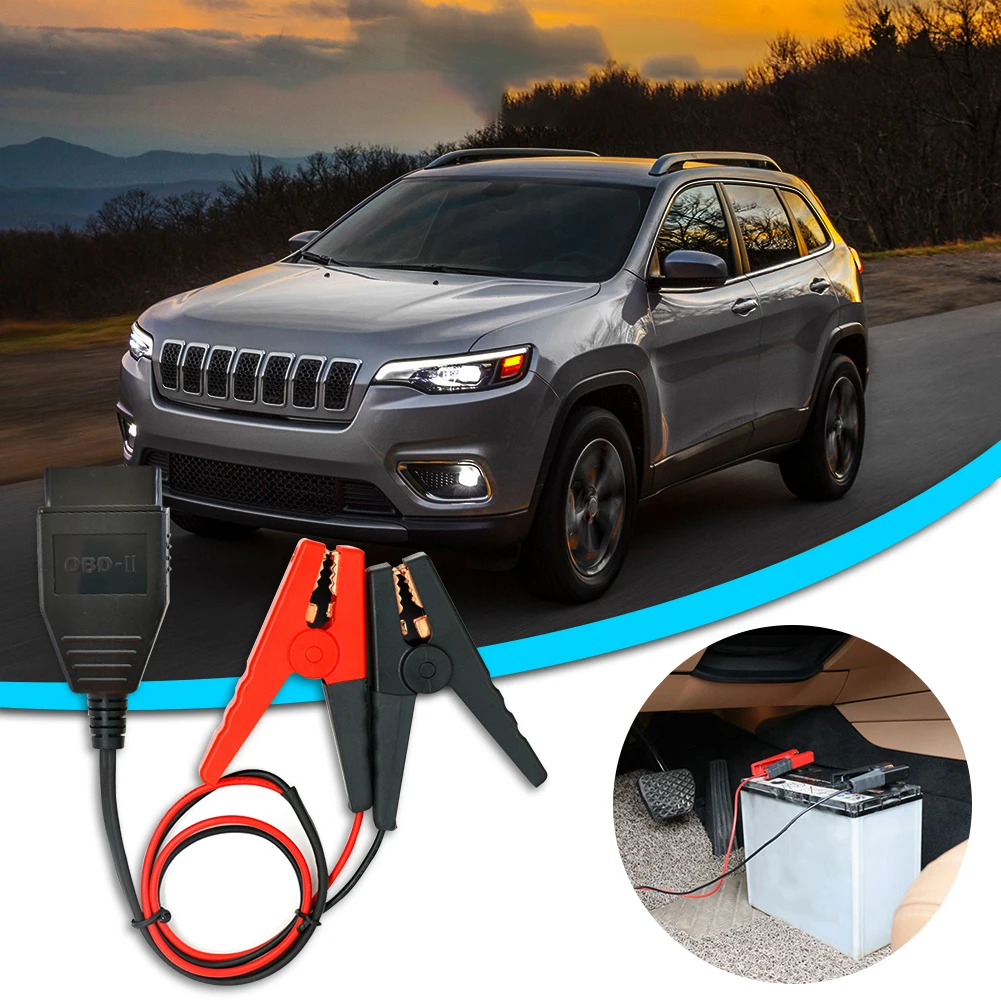 

Кабель для экстренной замены аккумулятора BT-30 для автомобиля (OBD2), источник аварийного питания