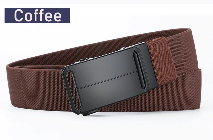 Neuer Golf-Sportgürtel, elastischer Gürtel für Herren, taktischer Gürtel mit Metallschnalle, robuster, dehnbarer Nylongürtel für Herren, Militärgürtel, 115–150 cm, große Größe. – Detail 14