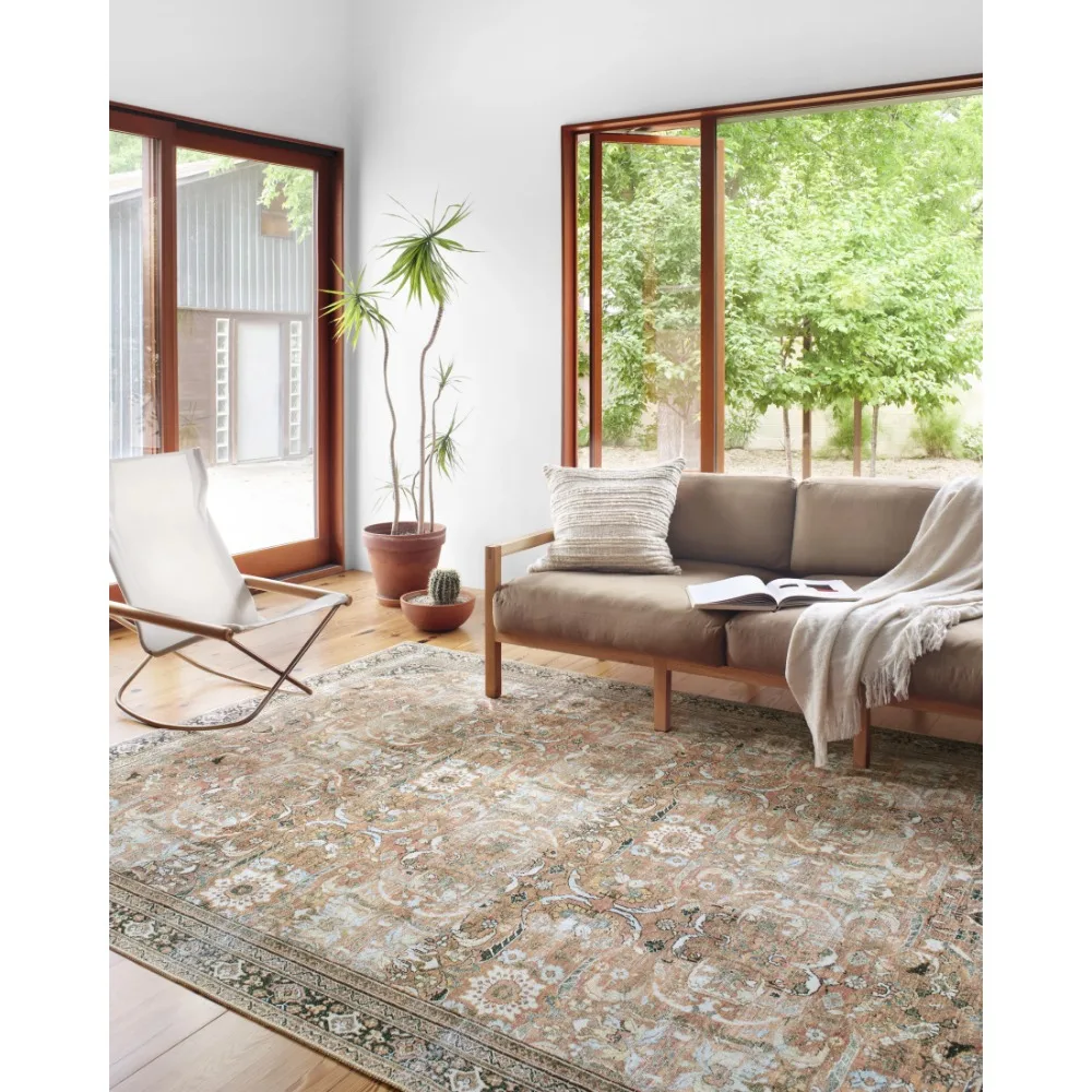 

II Wynter WYN-02 Auburn / Multi Oriental Area Rug 2'-6 x 7'-6