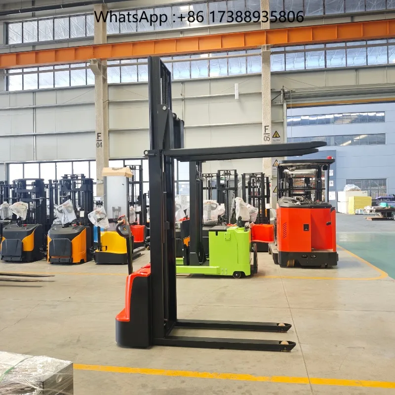 Electric Stacker 1.5 Ton 2 Ton Semi Electric Pallet Stacker With 3M 3.5M Lifting Height