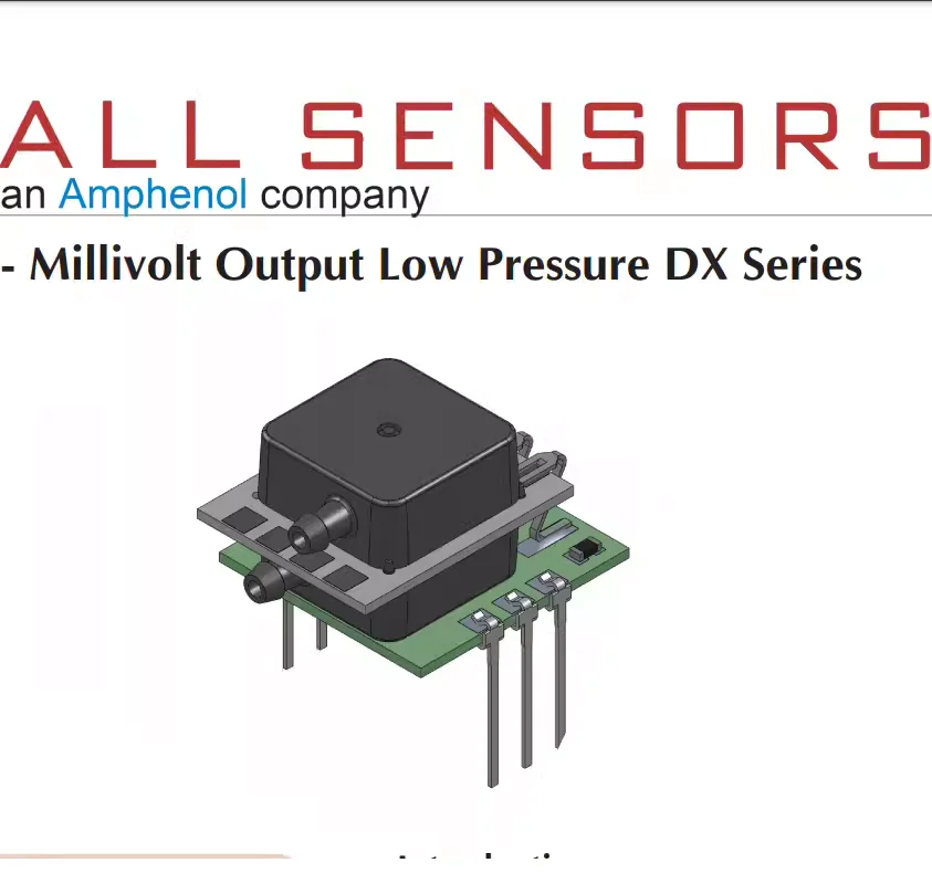 Pressure sensor MLDX-L05D-DX01-NMLDX-L10D differential pressure SDX005IND4