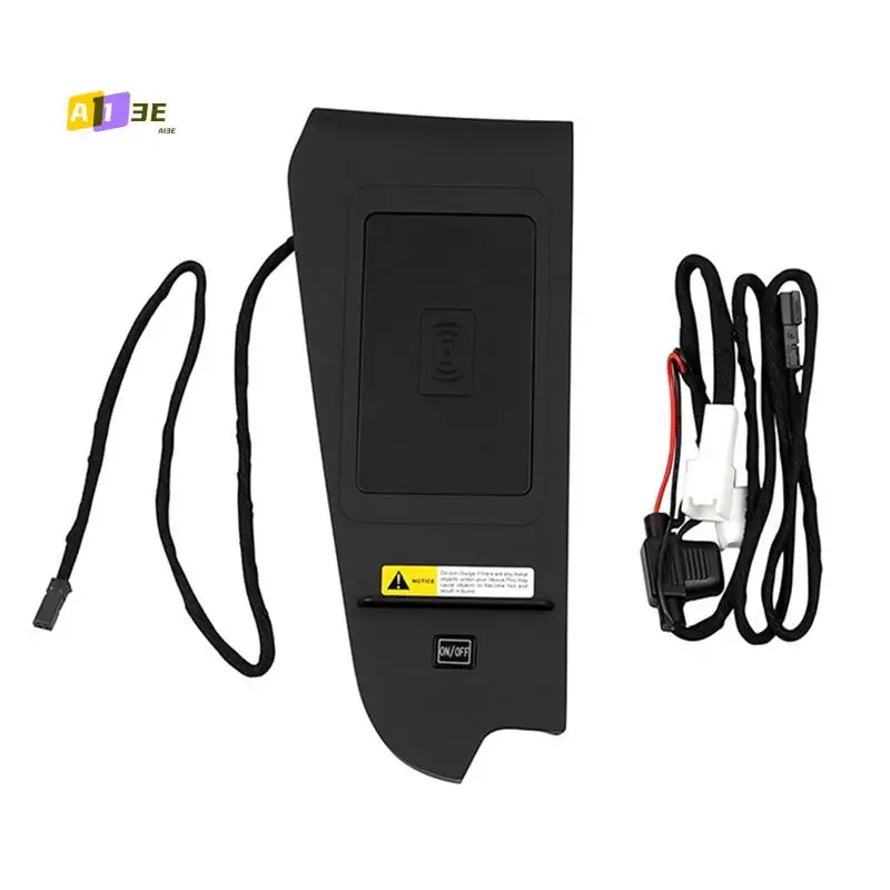 

A03E-Car Wireless Charger Panel Center Console Phone Holder Charging Plate For Toyota Voxy/Noah 90 Series 2022