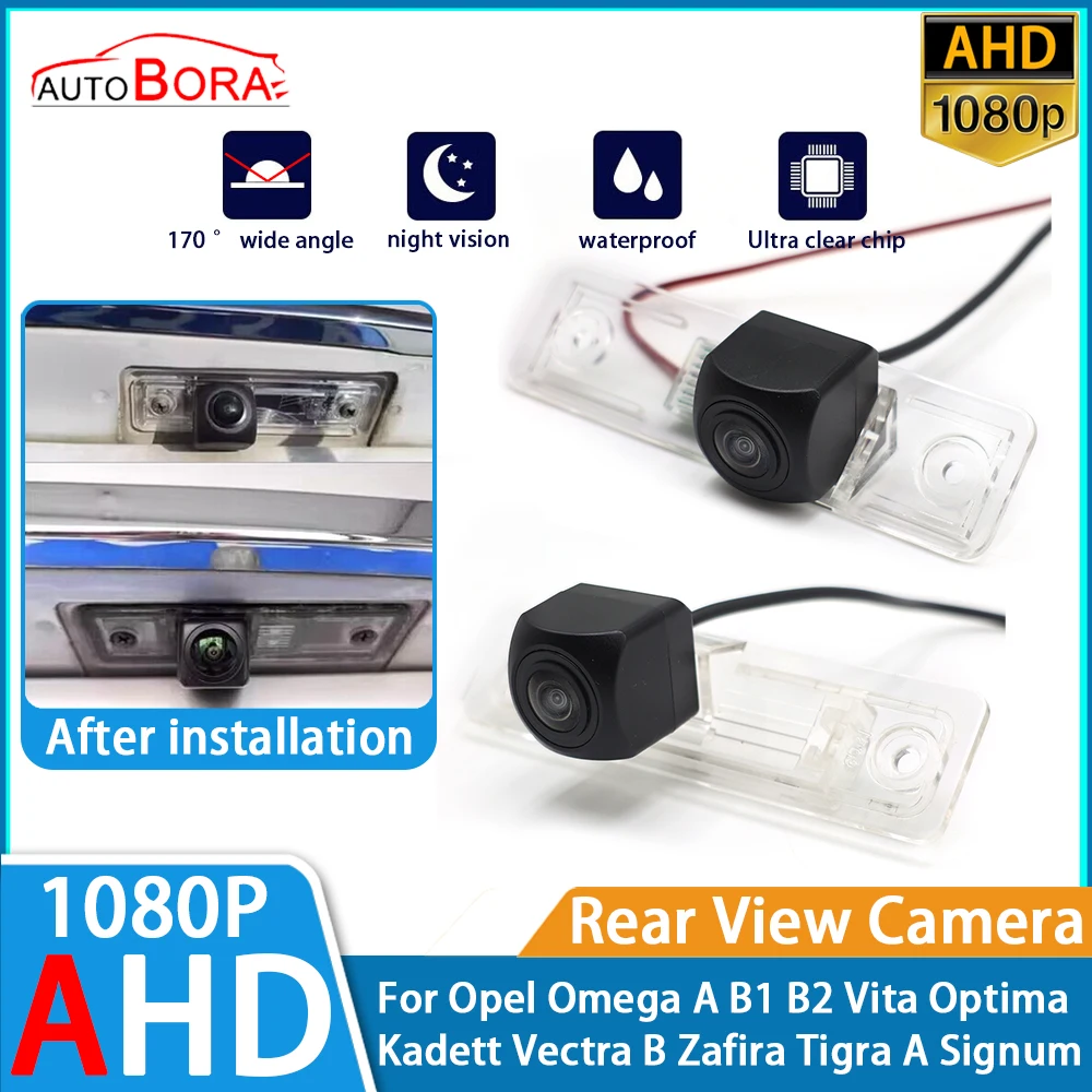 

Reverse Parking Car Rear View Camera 1080P Night Vision for Opel Omega A B1 B2 Vita Optima Kadett Vectra B Zafira Tigra A Signum