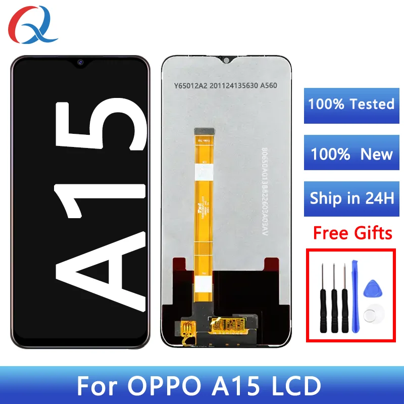 Or Digitizer Assembly for oppo a15 a15s Screen replacement For Oppo a15 a15s Lcd Mobile Phone Lcds For OPPO A15 display