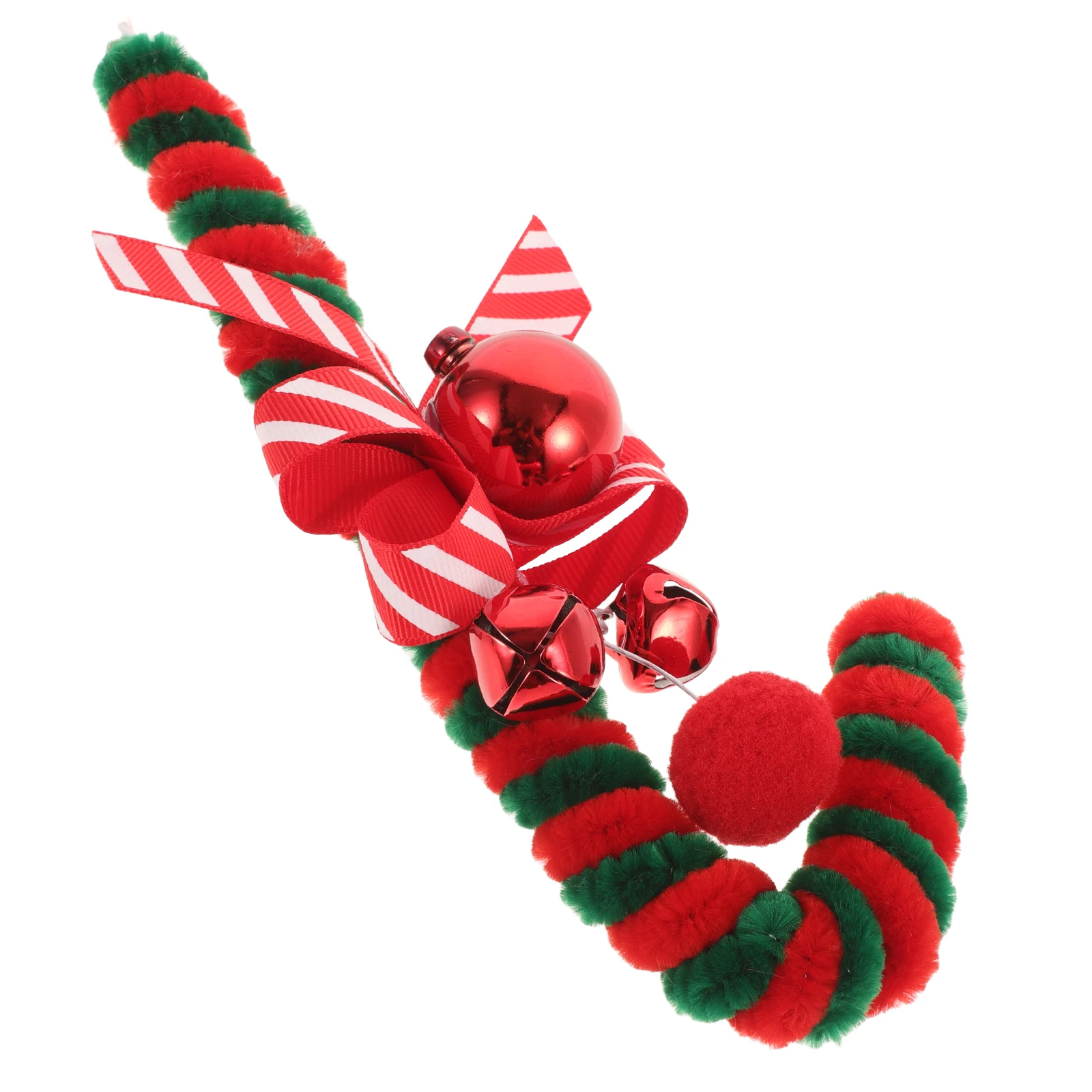 

Christmas Cane Pendant Diy Decor Candy Decorations Wreath Fabrics Crutches Home Cloth