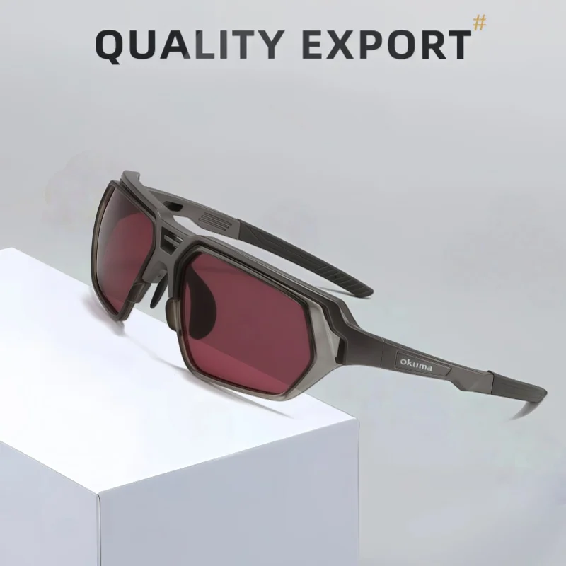 Okuma 26 Year New Outdoor-Sportbrille, polarisierte Fahrradbrille, geeignet zum Angeln, Camping, Wandern, Radfahren, Sonnenbrille – Detail 18