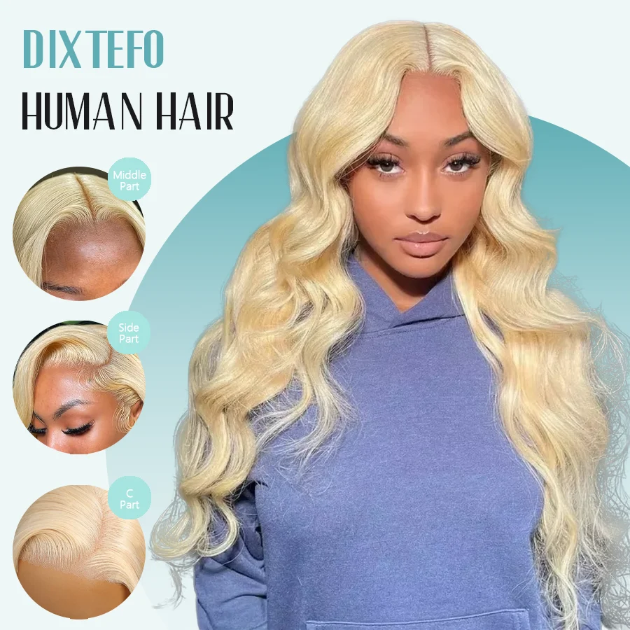 باروكة شعر بشري أشقر 613 بتموج - مراجعة 613 Blonde Body Wave Lace Front Wig وسعره
