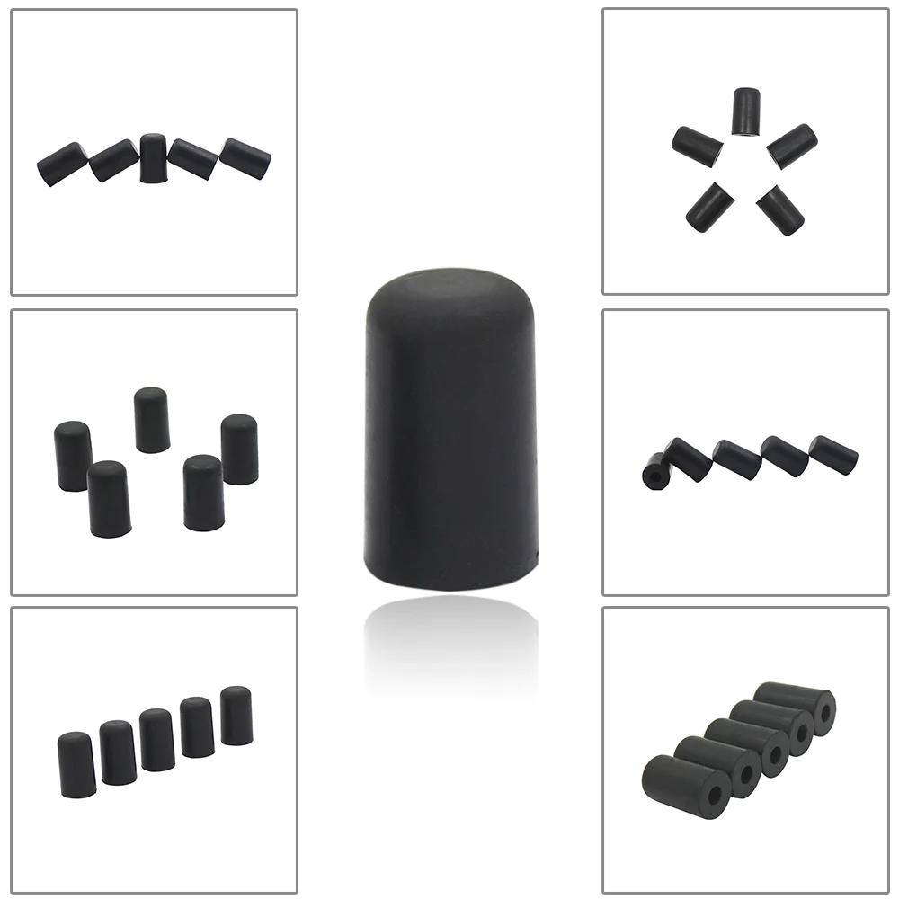 Non-Slip Rubber Pad Mat for Cello, Stop Holder, Musical Instrument Accessories, Stringed, Feet Support, 5 Pcs per Set