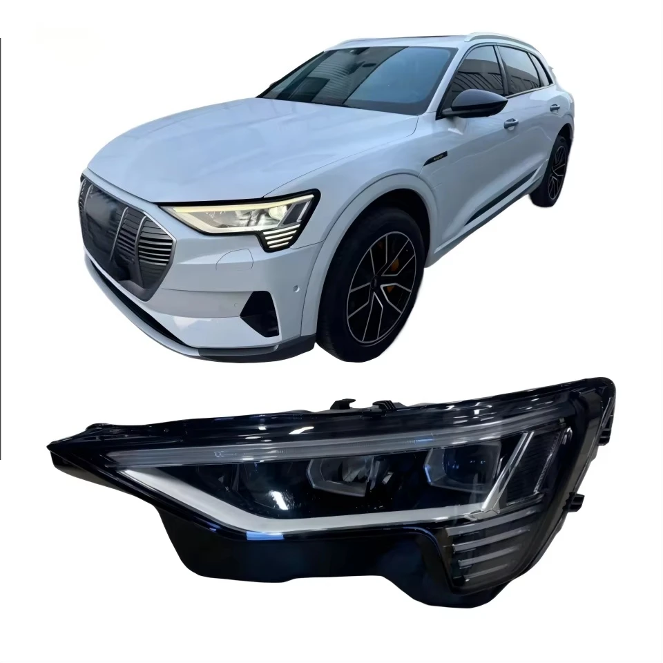 2020-2024 for Audi Q8 E-tron Matrix LED Headlight Assembly OEM 4KE941039E - Adaptive Function, Plug and Play