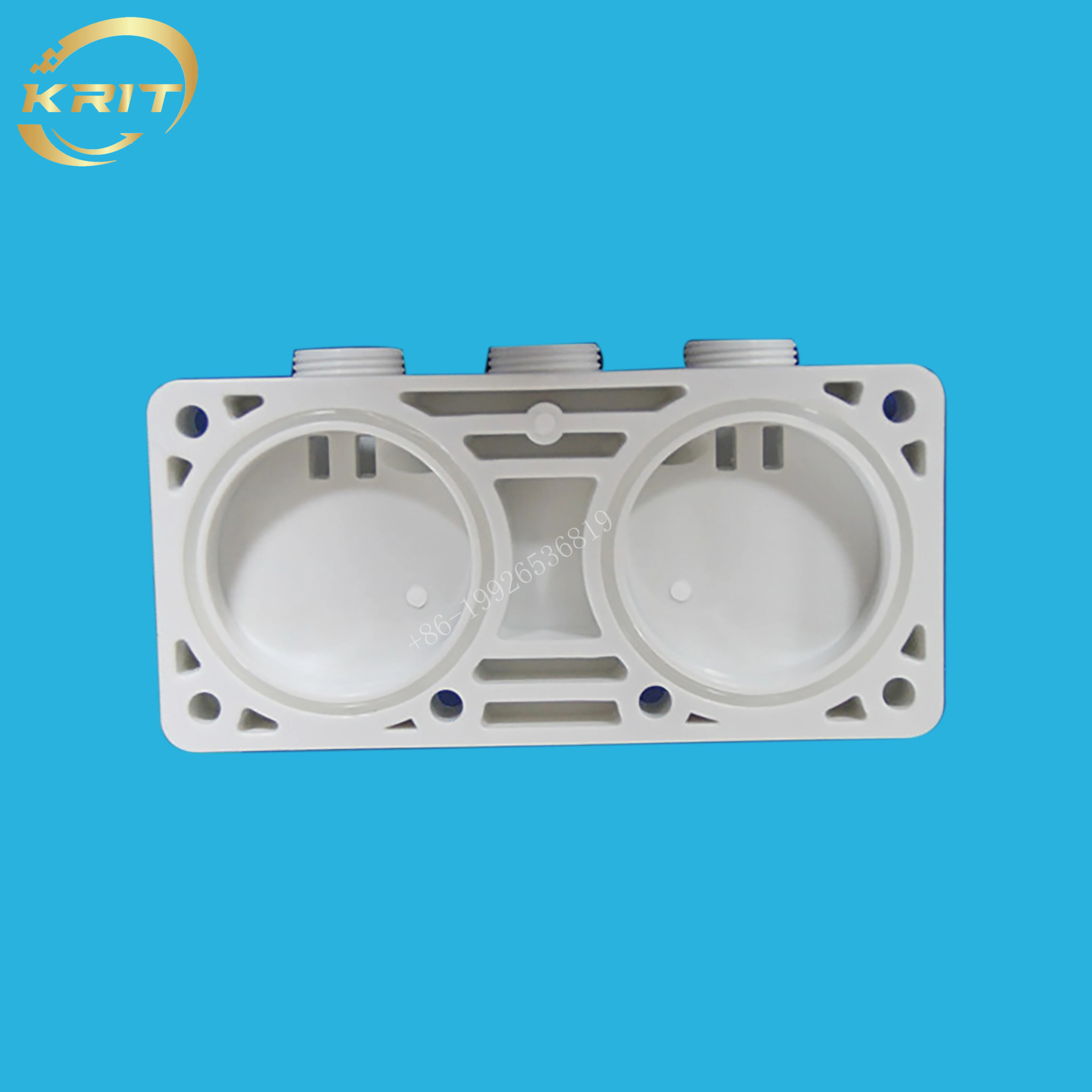 1 PC Front Panel White Color Discharge Block Spare Parts For Soft Serve Ice Cream Makers Without Other Accessories