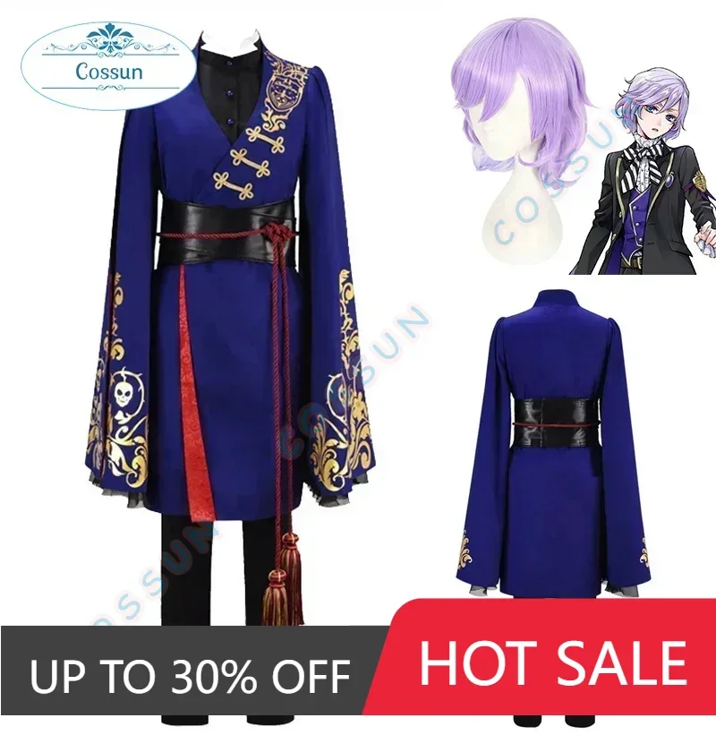 

COSSUN Twisted-Wonderland Pomefiore Vil Schoenheit Cosplay Costumes Uniform Suits Epel Felmier Wig Headwear