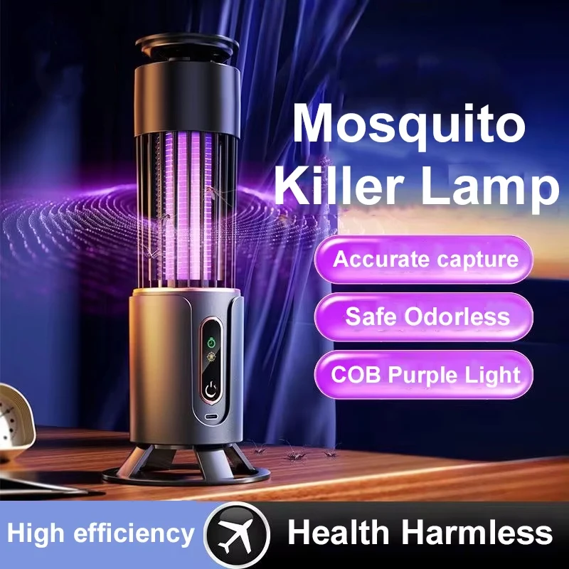Электрический шок, лампа от комаров, бытовой USB-фотокатализатор, лампа от комаров, портативный репеллент от комаров