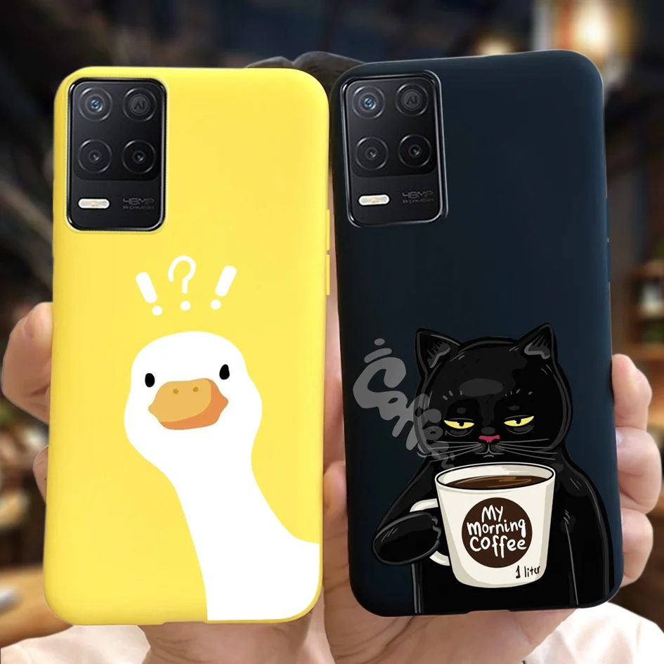 For Realme 8 5G Case Realme 8 Pro Cute Astronaut Cover Slim TPU Soft Silicone Phone Case For Realme 8 8i 4G Realme8 RMX3085 Capa