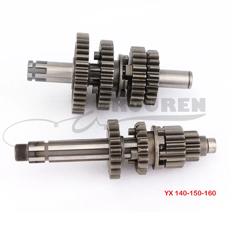 YX110 125 140 150 160 Transmission Gear Box Main Counter Shaft Parts For Chinese YX 110    160cc Engine Pit Dirt Bike