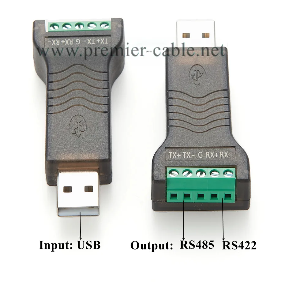 USB to RS485 RS422 Serial Adapter with FTDI Chip FT232 5Pin Terminal Block Converter Industrial USB To RS485 Converter