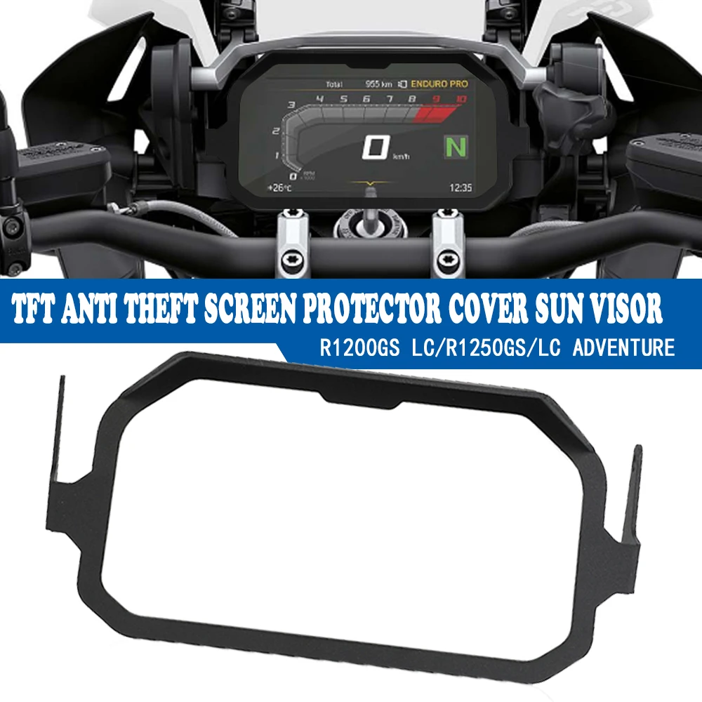 

Motorcycle For BMW R1250GS R1200GS LC Adventure GS 1200 1250 TFT Anti theft screen protector cover Sun Visor R 1250 1200 GS ADV