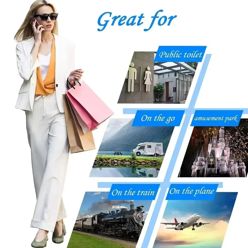 Disposable Biodegradable Plastic Toilet Seat Cover mat waterproof Sterile Portable Travel Isolate Lavatory MatBathroom Accessory