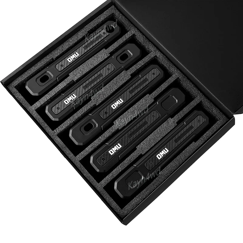 Off Road 4x4 Exterior Accessories OMU Series Aluminum Door Handle Protective Cover For 2021+ Ford Bronco/ Bronco Raptor 2/4 Door
