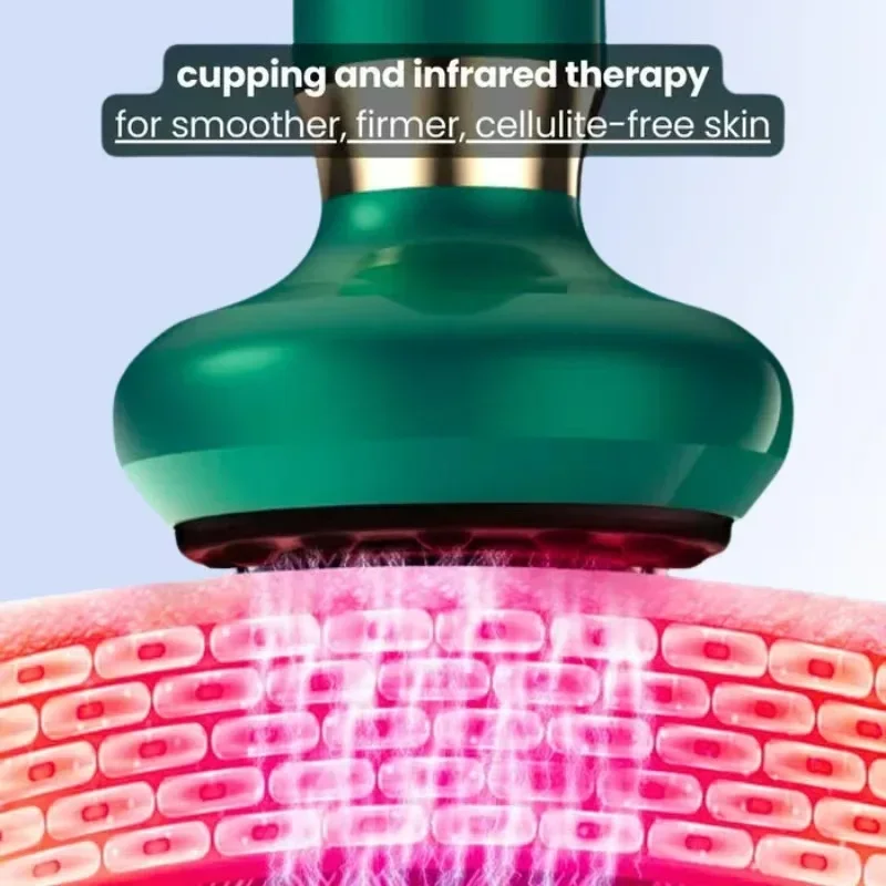 

Emeka 5-in-1 Anti Cellulite Massager Infrared Heat Mechanical Stimulation Cupping for Therapy Home Treatment Scraping Apparatus