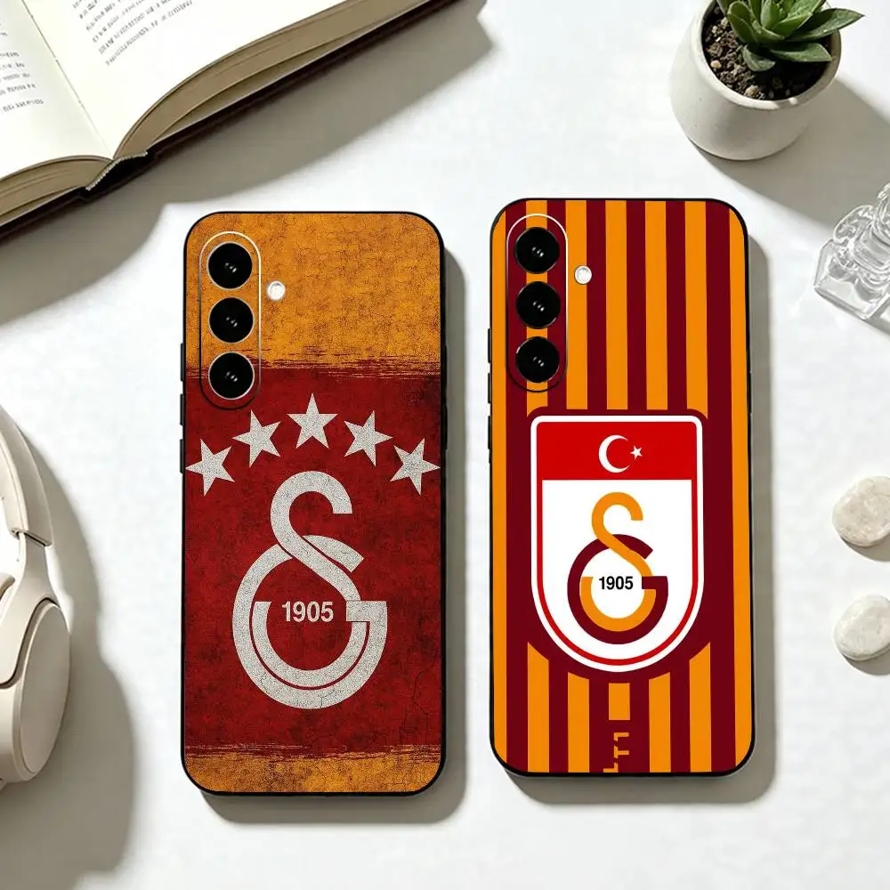G-Galatasaray S-SK pattern 1905s  Phone Case Black Silicone Soft For Samsung Galaxy A73,A72,A71,A70,A53,A52,A51