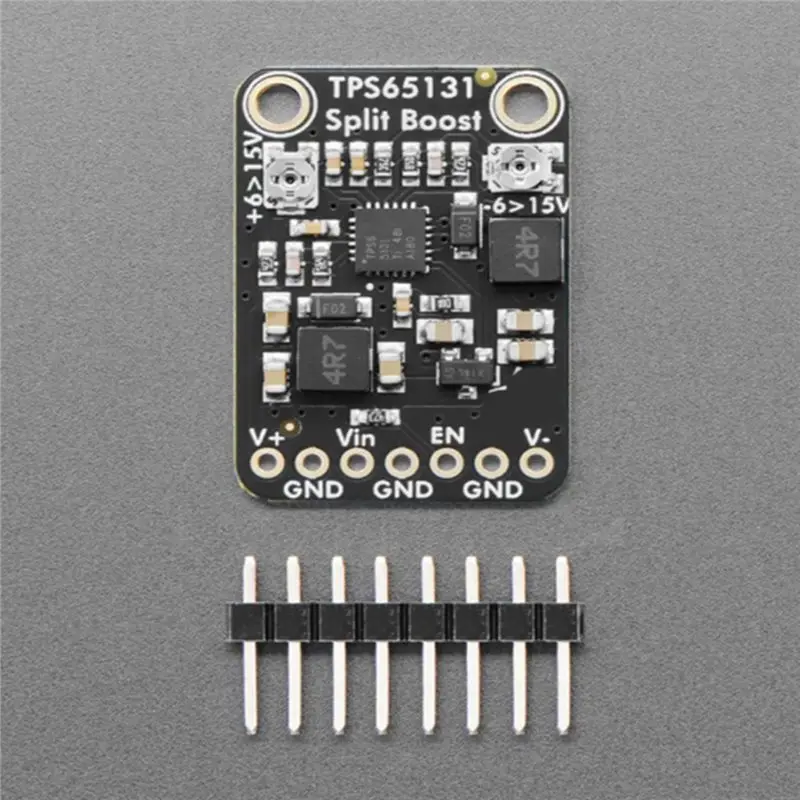 AT82-TPS65131 Split Rail Boost Converter Power Module Dual Channel Voltage Regulator For± 6V To± 15V Input