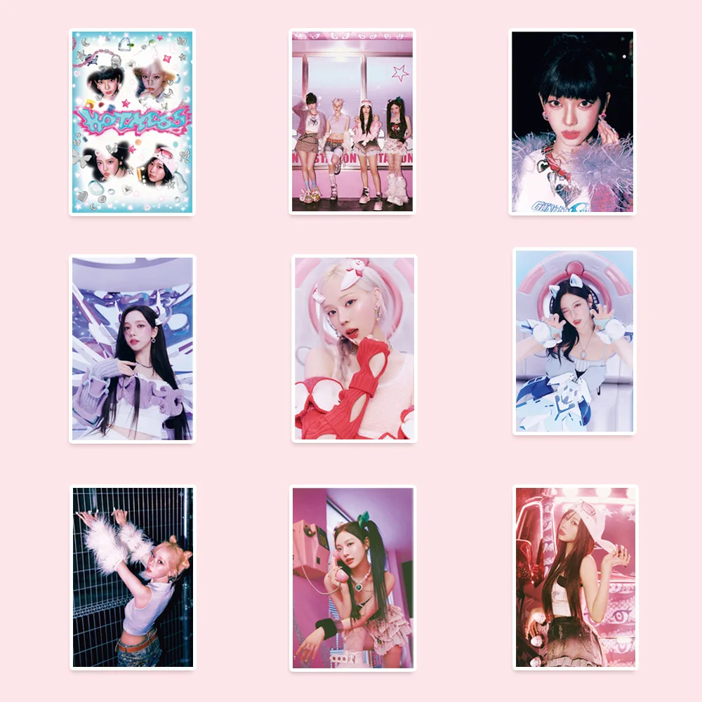 WINTER Idol Girl Group New Album HOT MESS Waterproof Sticker Decorative Notebook Sticker KARINA GISELLE NINGNING Fans Gifts