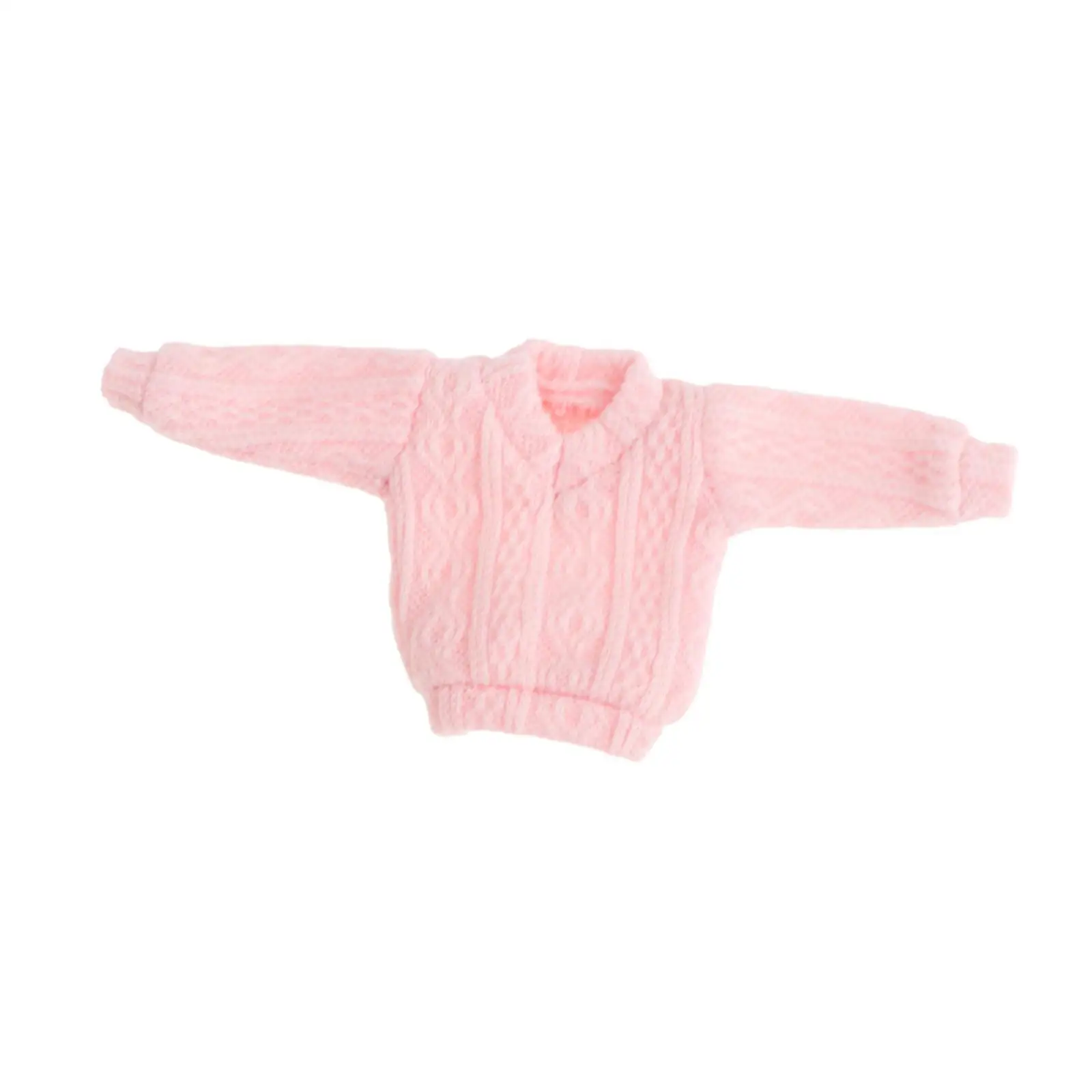 Ropa para muñeca femenina, Mini suéter, resistente, hecho a mano, accesorios para muñecas, ropa, ropa de figura de acción para figura de 6 pulgadas, 1/12