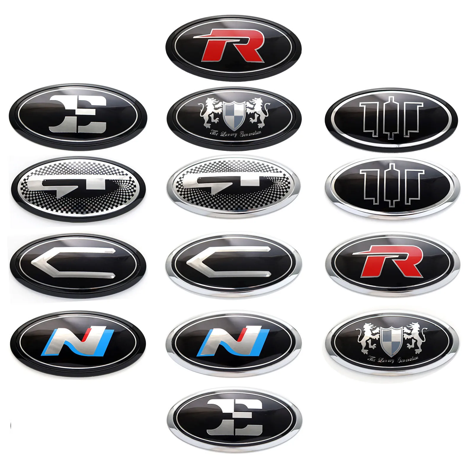 Neues Löwe/Brenthon/gt/n/e/c/r Emblem Auto vorne Kofferraum haube Heck deckel Emblem für Optima Stinger Rio Soul Elantra Forte