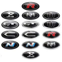 New Lion/Brenthon/GT/N/E/C/R Emblem Car Front Trunk Hood coperchio posteriore emblema per Optima Stinger Rio Soul Elantra Forte