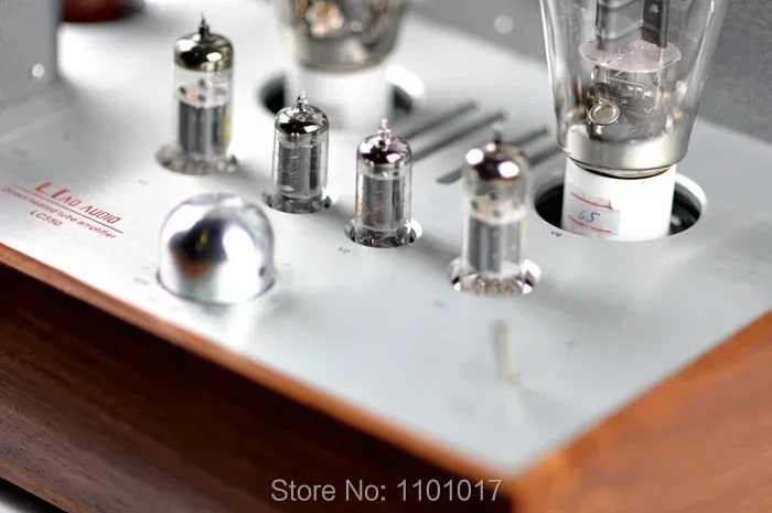 Laocao LC-550 300B Wzmacniacz lampowy z pełnym bezpośrednim ogrzewaniem HIFI EXQUIS Wzmacniacz lampowy z pojedynczą końcówką próżniową 12W*2