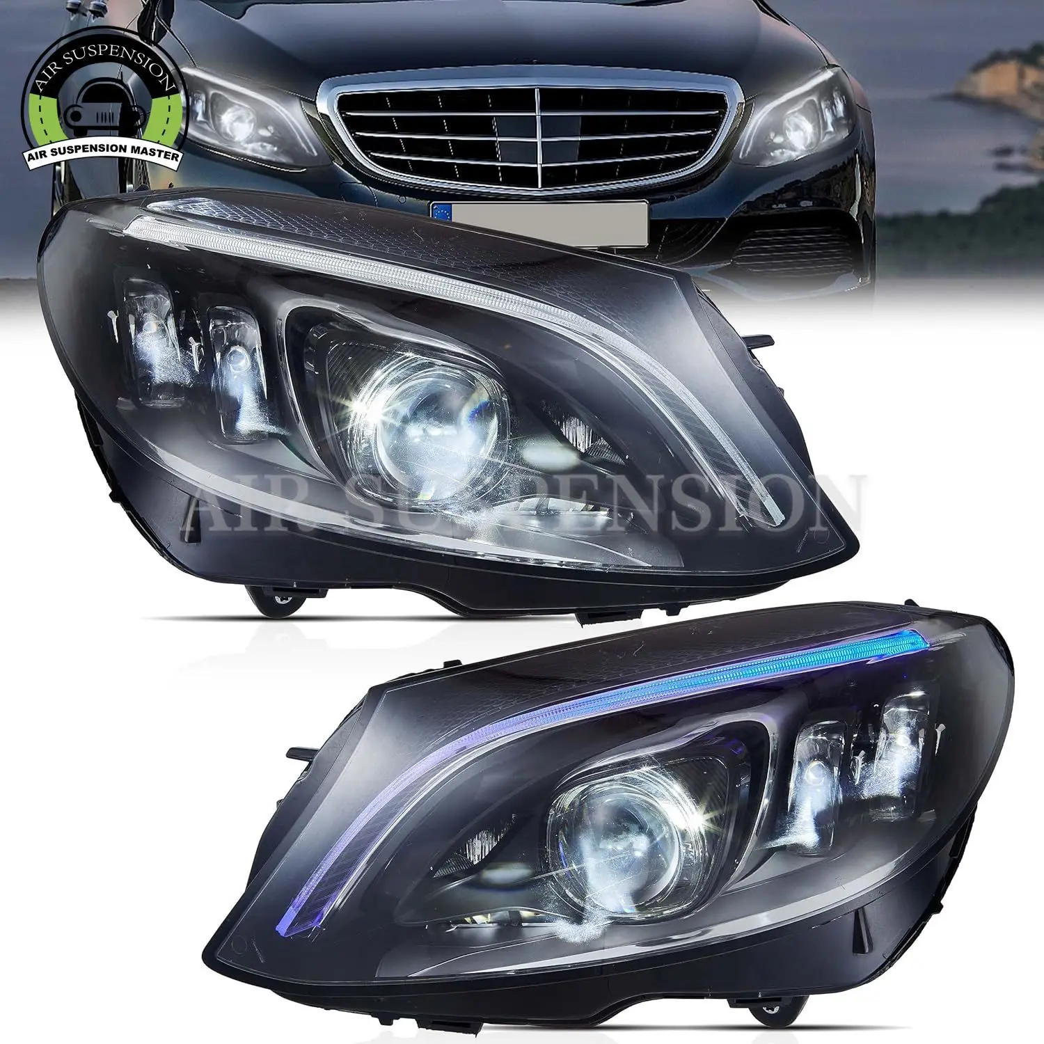 

2059069701 Светодиодная фара в сборе, подходящая для Mercedes Benz C-Class 4-го поколения 2014-2021 гг. W205 2015-2018 гг. 2059065705