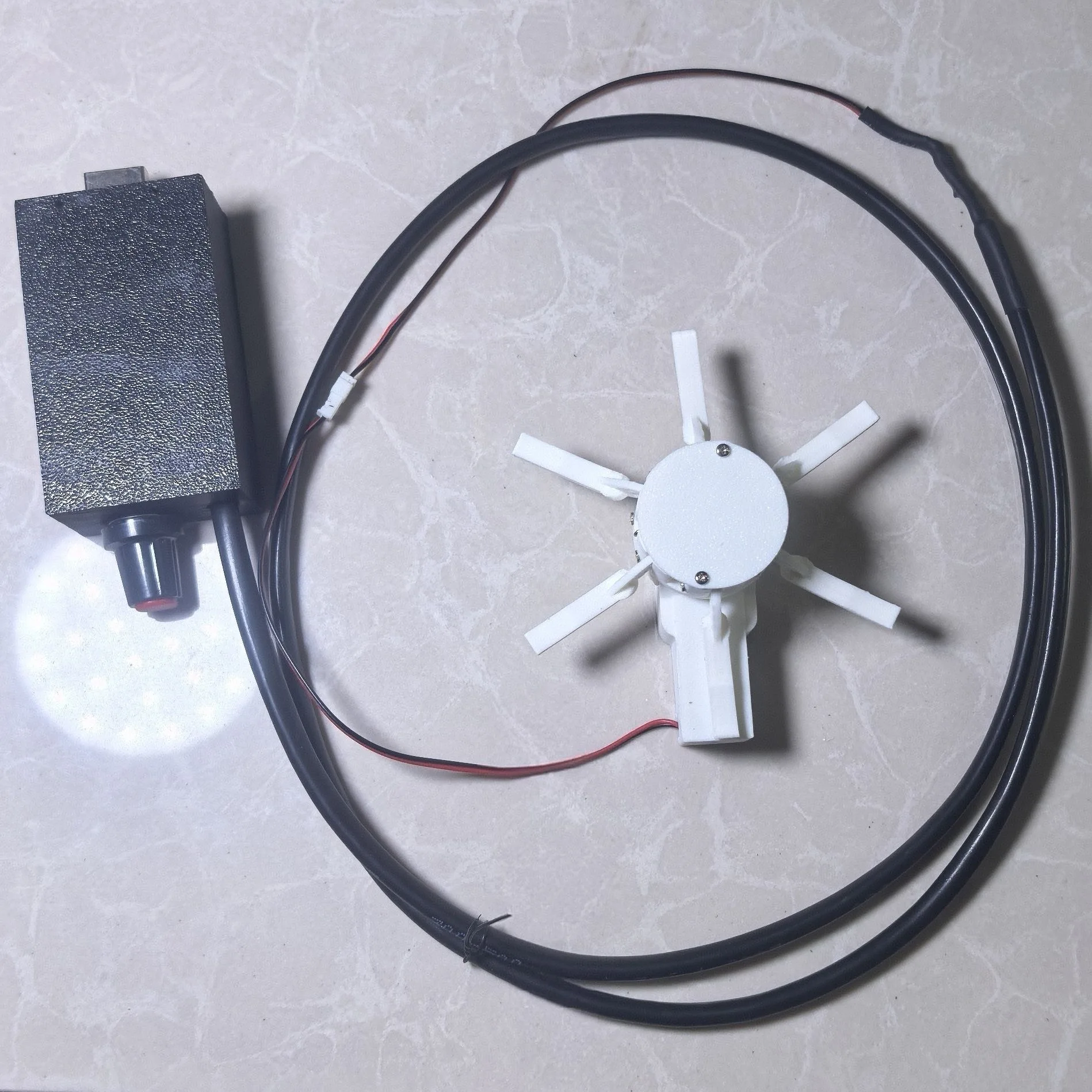 فتح وإغلاق الزهرة الكهربائية DIY Min جهاز فتح وإغلاق كهربائي فتح وإغلاق البتلة سرعة قابلة للتعديل #5