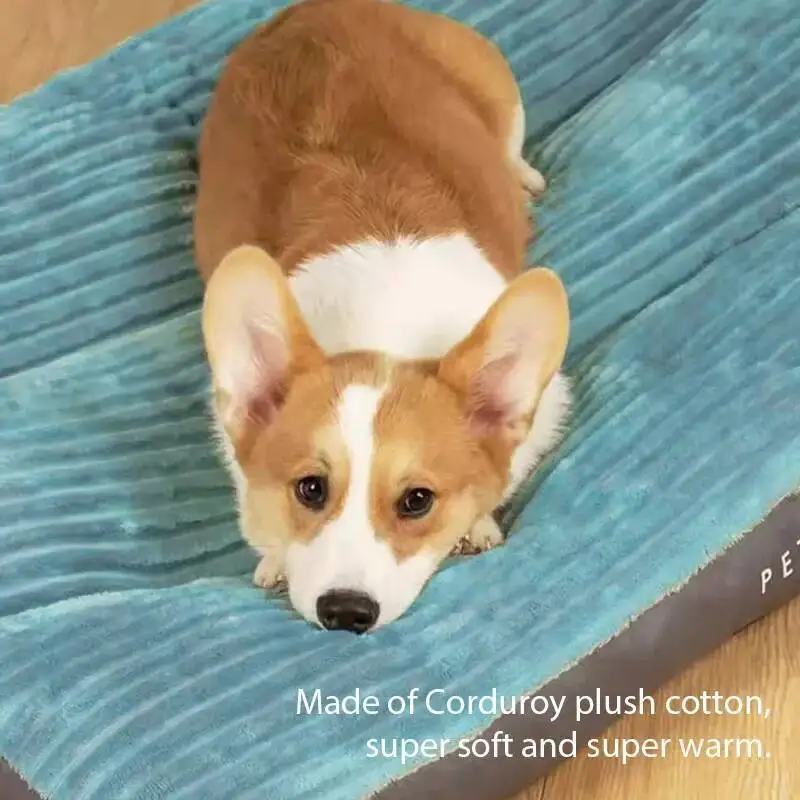 Warm Sleeping Bed Soft Fleece Blanket Detachable Cat Puppy Mat Cushion For Small Medium Large Dogs Pet Supplies