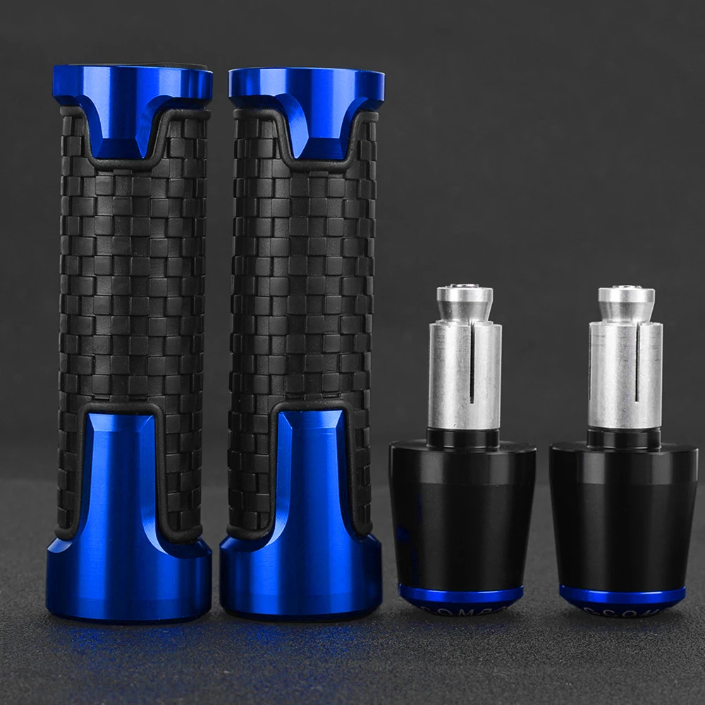 Motorcycle 22mm Handlebar Grips Hand bar Cap Ends Plug For SUZUKI RGV250 RGV 250 1990 1991 1992 1993 1994 1995 1996 1997 1998