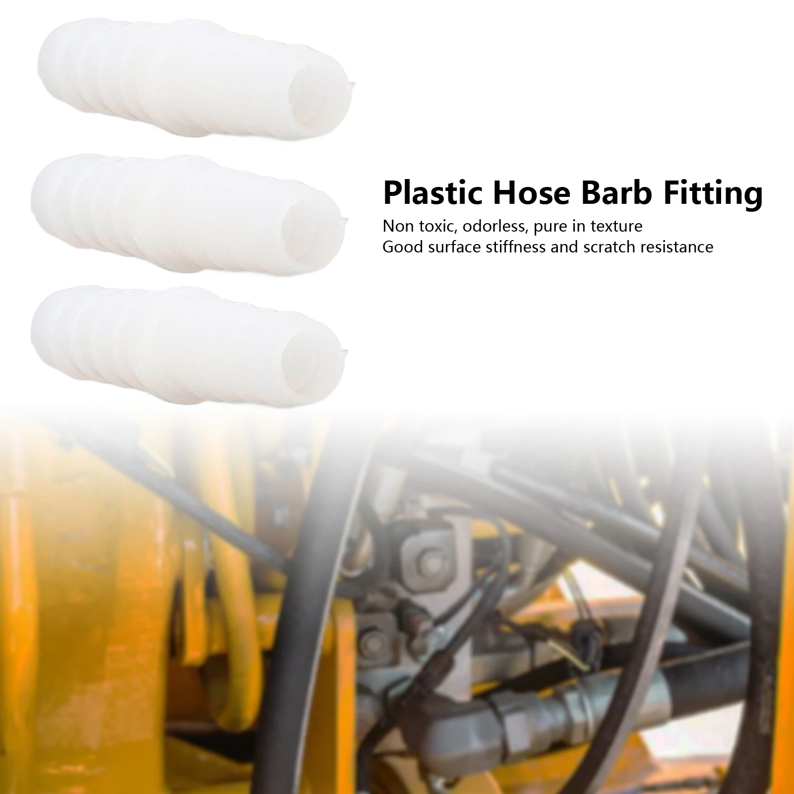 خرطوم بلاستيكي بارب المناسب مستقيم متساوي الشائكة جهاز الربط المشترك الاتحاد محول الاتحاد المناسب خرطوم بلاستيكي اذع المناسب #2