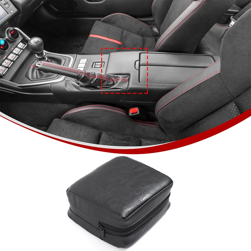 

For Subaru BRZ 2022-2025+ Black Car Styling Car Central Control Handrail Pad Car Interior Modification Accessories 1Pcs