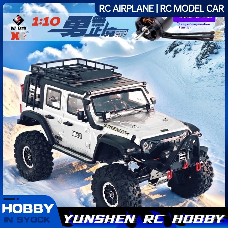 

Wl 104006 Pro Upgraded Brushless Version Four Wheel Drive Off Road Dual Speed Remote Control Winch Model Car