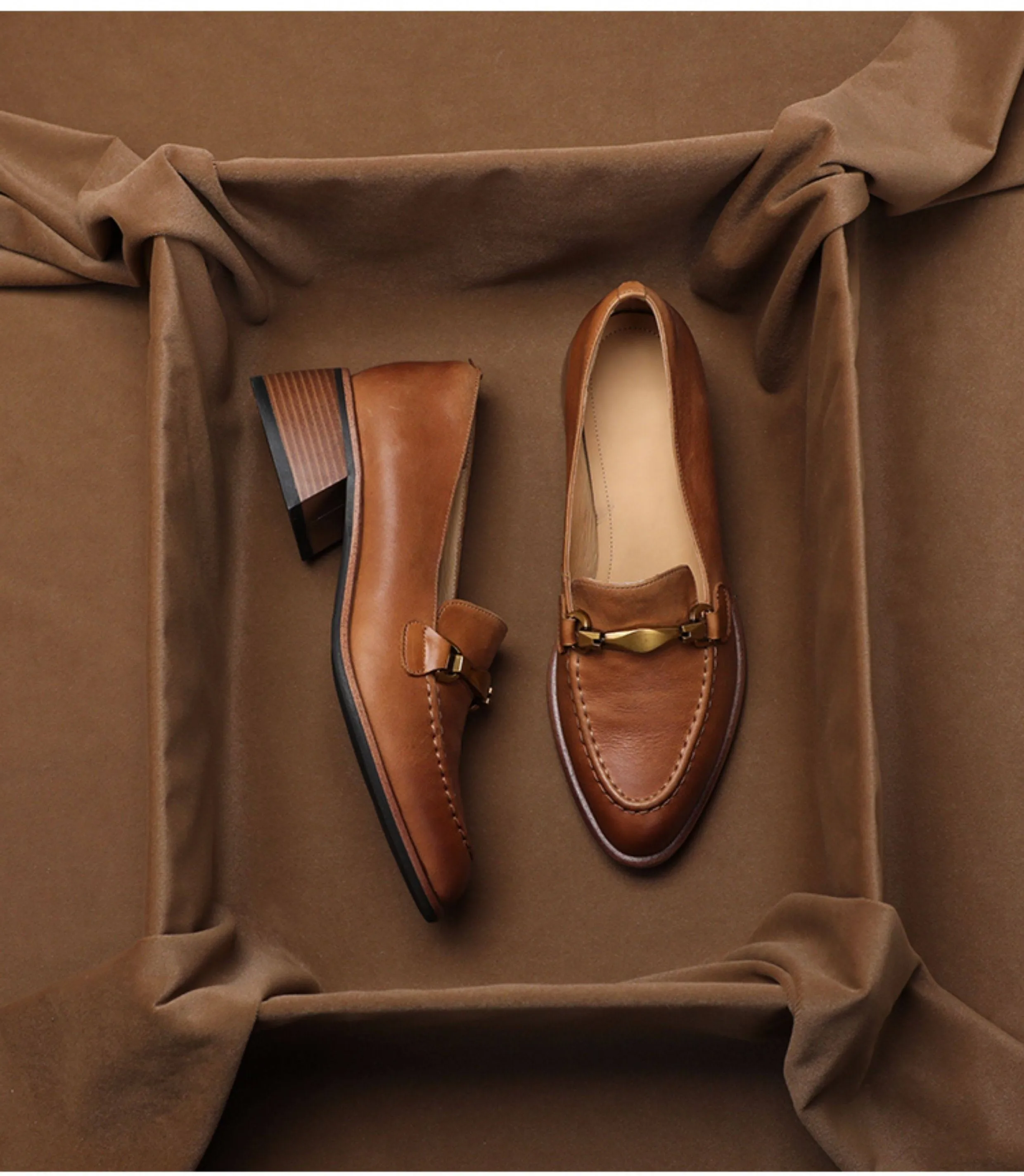 SHOEBOX British Retro Genuine  - Loafer Flat Women recension och pris